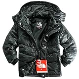 「【THE NORTH FACE】 ノースフェイス★限定輸入★ダウンジャケット ツートン (150[XXL], ブラック)」の画像