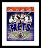 Carlos Delgado, Jose Reyes, Carlos Beltran and David Wright Framed 8x10 Photo - New York Mets 2007 B