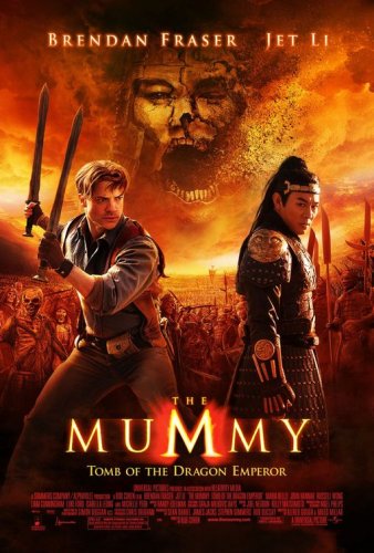 The Mummy 3 Tomb of The Dragon Emperor Original Double Sided Movie Poster 27 x 40
