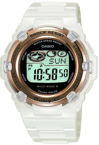 CASIO (カシオ) 腕時計 Baby-G Reef タフソーラー 電波時計 MULTIBAND5 BGR-3000J-7AJF