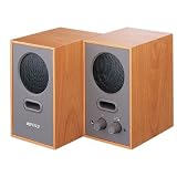 バッファローコクヨサプライ BUFFALO スピーカー 内蔵電源 3.5Mmステレオミニプラグ ブラウン（桜桃木） BSPKMA04BWA