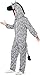 Smiffy's Men's Zebra Costume with Bodysuit and Hood