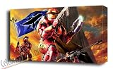 XBOX HALO 2 RARE & COLLECTIBLE GALLERY WRAP CANVAS ART