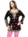 Black long sleeves Kurti/Tunic with designer embroidery work