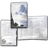 Mountain Out of the Mist - Bridge Playing Card Tallies