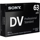 Sony DVM63PS MiniDV 63min Professional Standard - 5 Pack