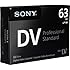 Sony DVM63PS MiniDV 63min Professional Standard - 5 Pack