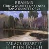 Brahms: String Quartet, Op. 51 & Piano Quintet, Op. 34
