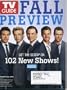 TV Guide September 8, 2008 Rufus Sewell/Eleventh Hour & Simon Baker /The Mentalist & Christian Slater/My Own Worst Enemy & Joshua Jackson/Fringe & Jason O'Mara/Life on Mars on Cover, Fall Preview
