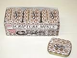 Scripture Mints Rich Chocolate Flavored Fish Shaped Mints 0.5 oz each (Pack of 9 Tins) Sugar Free