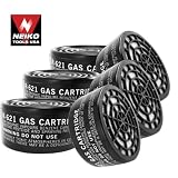 Box of 6 - Anti-Organic Vapors Replacement Cartridges for Neiko Respirator