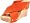 Lucky Women's Miller2 Sandal,Tangerine,8.5 M US