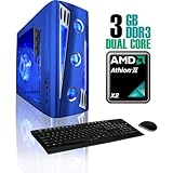 CybertronPC X-Cruiser2 CAAN1120UUL, Blue, AMD ATHLON II X2 Dual Core (2.8GH ....