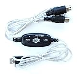 USB to MIDI Music Keyboard Interface Converter Cable for Alesis keyboards