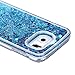Samsung Galaxy S7, Towallmark Trend Glitter Star Liquid Back Phone Case Cover