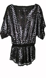 Sequenced Top Black