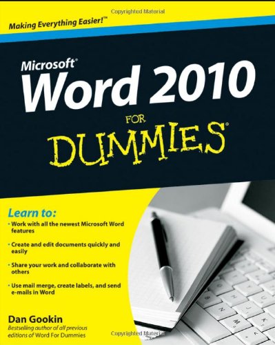 Word 2010 For Dummies
