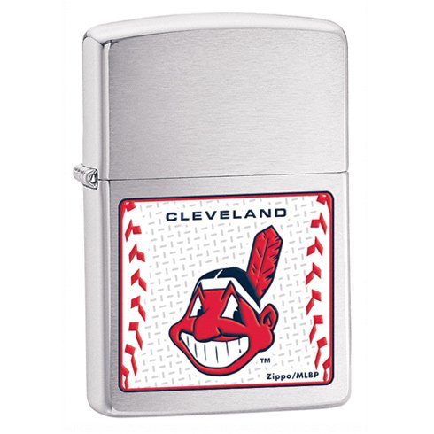 Cleveland Indians Zippo Lighter/Chrome