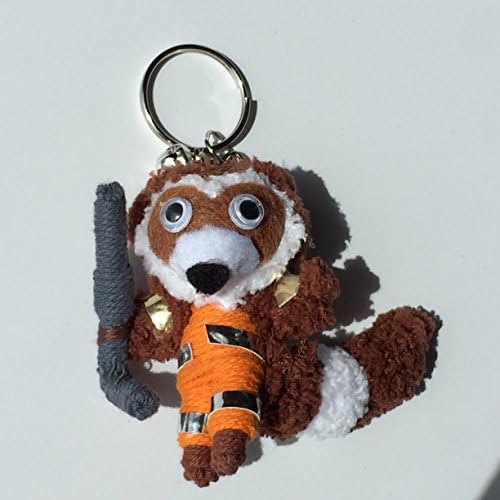 Rocket Raccoon Superhero Mini String Doll