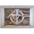 FORD MUSTANG 1964-1999 BLECHSCHILD NEU STABIL S1991