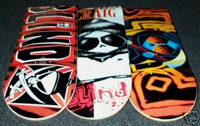 3 Blind 7.62 Skateboard Deck by blind