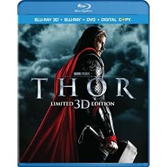Thor (Three-Disc Combo: Blu-ray 3D / Blu-ray / DVD / Digital Copy)