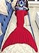 LAGHCAT Mermaid Tail Blanket Knit Crochet and Mermaid Blanket for Adult,Whale Tail Sleeping Bags (71