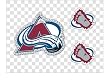 Colorado Avalanche Jeweled Body Art Kit