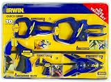 Irwin Industrial Tools 2021712HD Quick-Grip Clamping Set, 10-Piece