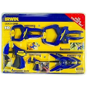 Irwin Industrial Tools 2021712HD Quick-Grip Clamping Set, 10-Piece by Irwin