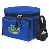 Florida Gators Lunch Box Cooler Bag Insulated Royal University of Florida - Top Quality Unique Lunchbox or Sophisticated Black Travel Bag - OFFICIAL NCAA COLLEGE LOGO Merchandise