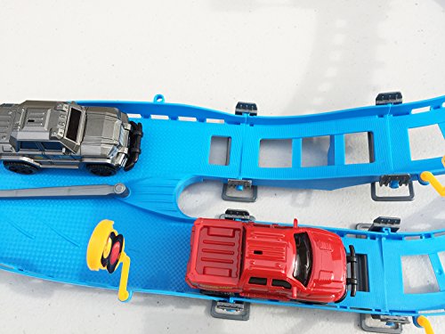 Fun Amazing Kids Deluxe Complete Car Racing Set 45 pcs