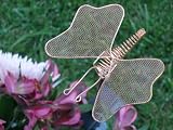 Set of 2 Solar Butterfly Garden Stake Lights