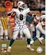 Daunte Culpepper Autographed Miami Dolphins 8x10 Action Photo (white jersey)
