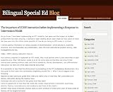Bilingual Special Ed