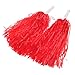Pparty Cheering Leadership Pom Poms, 1pair, Red