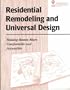 Residential Remodeling and Universal Design Making Homes More Comfortable and Accessible