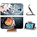 MSD Premium Samsung Galaxy S4 Flip Pu Leather Wallet Case 3d image of abstract power generator IMAGE 33510962
