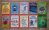 Set of 10 Scholastic Readers Levels 1-4 (Magic Matt and the Jack-O'-Lantern ~ Wanda Witch Too Many Frogs ~ Itchy Itchy Chicken Pox ~ A Bad Bad Day ~ We Eat Dinner in the Bathtub ~ Big Red Apple ~ Finding the Titanic ~ Dancing with Manatees ~ Spiders ~ Dinosaurs (4 Favorite Stories))
