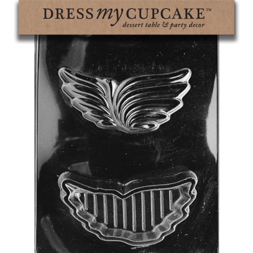 Dress My Cupcake DMCA106SET Chocolate Candy Mold, Bird in Flight Pour Box, Set of 6