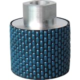 Buy 2 Dry Polishing Drum Wheels Grit 50 for Granite Marble Concrete Sink Cutouts by DAMO