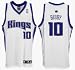 Search : Mike Bibby Sacramento Kings #10 Authentic Adidas NBA Basketball Jersey (Home White)