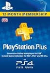 PlayStation Plus 12 Month Membership...