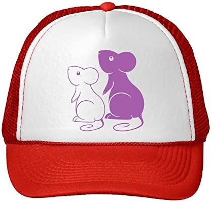 New Fashionable Two Retro Little Cute Mice Snapback Summer Cap Men's/women's Jennierho Cotton