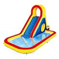 Blast Zone Rip Tide Inflatable Water Park - Red/ Yellow