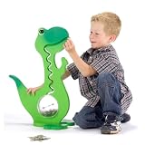GeschenkeNews Spardose Dino-Sparkasse BIG BELLY BANK grün