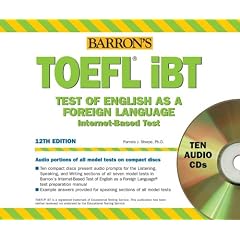 TOEFL iBT Audio CD Package (Barrons How to Prepare for the TOEFL)