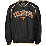 Tennessee Volunteers Black Stratus Pullover Jacket