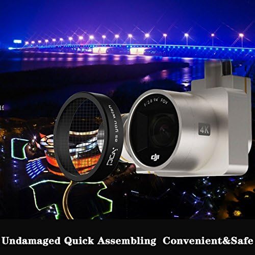 iflight PGY 4 Point+6 Point+8 Point Camera Lens Star Filters for DJI Phantom 3 Standard Professional&amp; Advanced Quadcopters DJI Phantom 3 Accessories