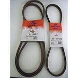 Set of 2, Both Variable Speed Belts To Replace 754-0467 and 754-0468